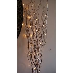 Brown Decorative Twig Branch 50 Lights