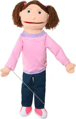Childrens Toyshop  Toys : Large White Girl Puppet Buddie