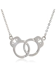 Samantha Faye "Modern Classic" Handcuffs Pendant Necklace
