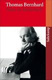 Alles ist l&auml;cherlich: Acht philosophische Mauerhaken (suhrkamp taschenbuch) - Thomas Bernhard