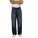 Ecko Unlimited Mens Washed Blue Baggy Fit Jeans by Marc Ecko