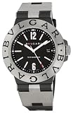 Bvlgari Men039s BVLTI44BTAVTDSLN Diagono Black Dial Watch on sale