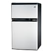 Igloo Stainless Steel 2-Door Fridge - 3.2 cu. ft.