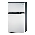 Igloo Stainless Steel 2-Door Fridge - 3.2 cu. ft.