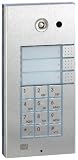 2N Helios RT3-Key Edelstahl T&uuml;rstation 3 Ruftasten und Codeschlo&szlig;