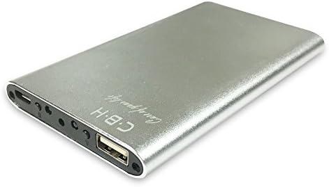 HD 1080P WIFI Spy Camera Power Bank Hidden Nanny Cam With Two Mini Led Light P2P Network Camera Support IOS/Android Smartphones Remote View Live Video Silver (8G Micro SD Card Included)