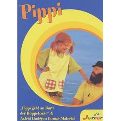 Pippi geht an Bord der Hoppetosse
