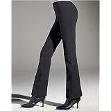 Shape fx Push-Up Legging: Boot-Cut (plus-size 1X VERY-BLACK)