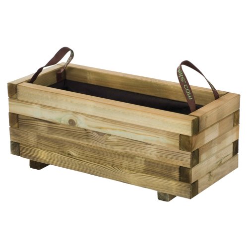 Blumenkübel aus Holz - Pflanzkübel für den Landhaus Garten