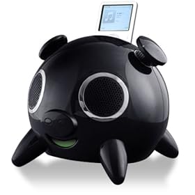Speakal iPig 2.1 Stereo iPod Docking Station with 5 Speakers - Limited Edition (Black)