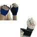 Atyourdoor Fitness Glove(Blue) and Wrist(Black) Support for Gym Jogging Exercise Muscle Pain Health (Free Size) - FGBlWrist02 RS.399.00