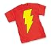 Search : Captain Marvel Shazam Red Symbol T-Shirt