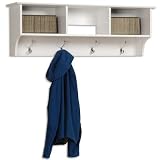 Prepac White Entryway Cubbie Shelf