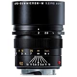 Leica 90mm f/2.0 Apo Summicron M Aspherical Manual Focus Lens (11884)