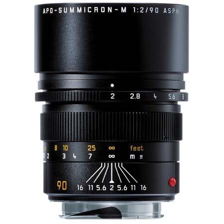 Leica 90mm f/2.0 Apo Summicron M Aspherical Manual Focus Lens (11884)
