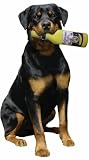 VIPProducts SS-BB-CA Witziges, quietschendes Hundespielzeug Bierflasche Cataroma! Abm. ca. 6 x 25 cm