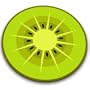 Joseph & Joseph KIWI014AS Kiwi Planche ronde en verre s�curit