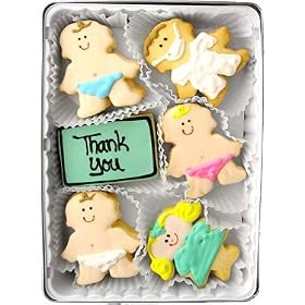 Beautiful Sweets Baby Thank You Organic Cookies