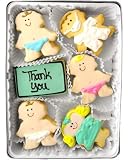 Beautiful Cookies Organic Baby Thank You Organic Cookies Cookies, 24 Cookies