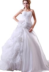 Mermaid Organza Sweetheart Evening Dress  with a Cathedral Train 