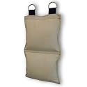 Filled Two Section Wall Bag