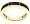 10k Yellow Gold Black Diamond Channel Set Band (1 cttw), Size 7
