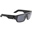 Spy Blok Sunglasses - Spy Optic Look Series Race Wear Eyewear w/ Free B&F Heart Sticker Bundle - Matte Black/Grey