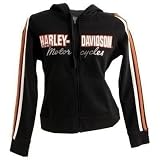 Activewear Jacket with Sleeve Stripe – Black – Harley Davidson Women’s