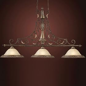 Regency 3-Light Kitchen Lighting 57 L" ELK Lighting 2160/3