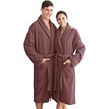 UPC 819843010028 product image for Herringbone Weave 100% Turkish Cotton Unisex Bathrobe Size: Large / Extra Large, | upcitemdb.com
