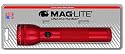 MAGLITE S2D036 Heavy-Duty 2-D Cell Flashlight, Red