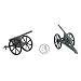 Civil War Confederate Cannons (6pcs) (Bagged) 1-32 Hingfat_s-2