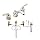 Moen T4570CP-9000 Monticello Two-Handle Low Arc Bathroom Faucet Trim Kit with Valve, Chrome and Polished Brass