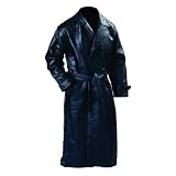 Leather Mens Trench Coat