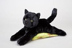 Tug Black Cat Plush Toy 14"