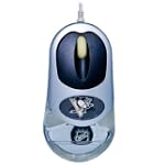 NHL Pittsburgh Penguins Aqua Optical Computer Mouse