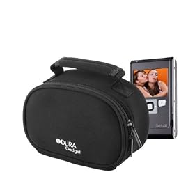 DURAGADGET Lightweight Neoprene Camcorder Case For Aiptek AHD H350 & SeeMe HD With... by 