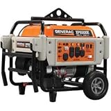 portable generators:- Generac XP Series Portable Generator - 8125 Surge Watts, 6500 Rated Watts, Electric Start, Model# 5930