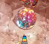 Swarovski Strass Ab Crystal Ball With Lazer Logo Etched 30mm