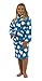 Polka Dot Terry Cloth Cotton Hooded Robe, Bathrobes for girls