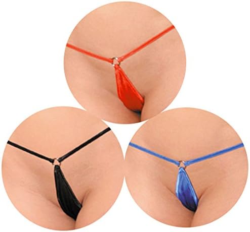 Women's Separates Lingerie Silky Sleepwear Nightgown Teeny Sexy Thong Panty