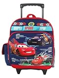 Walt Disney Cars 2 Toddler Rolling Backpack World Grand Prix