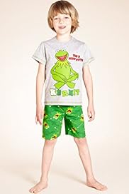 Younger Boys The Kermit Short Pyjamas