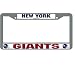 New York Giants Chrome License Plate Frame