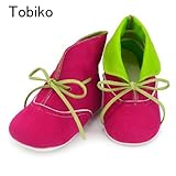 Freddie The Frog かわいい赤ちゃん女の子男の子Pre-walkers シューズ (tobiko)