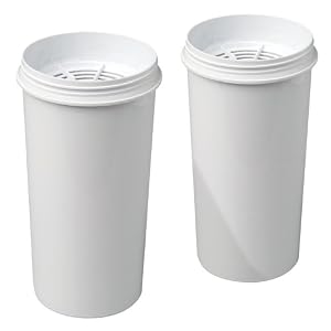 Two Zero Water Replacement Water Filters For use with ZeroWater Z-Bottle and Z-Pitcher