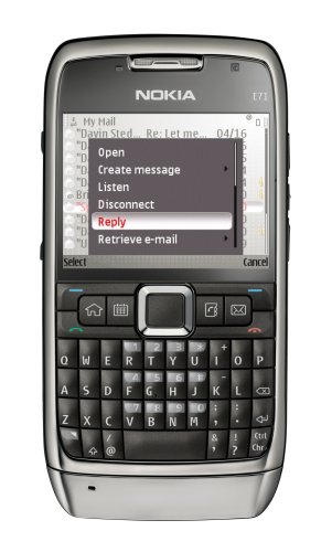 Nokia E71 grey steel Handy ohne Branding