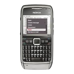 Nokia E71 grey steel (UMTS, EDGE, WLAN, Bluetooth, A-GPS, Nokia Maps 2.0, 3,2 MP, Symbian OS 9.2) Smartphone ohne Branding