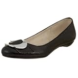Dr. Scholl's Women's Habit Flat,Black Print,7.5 M