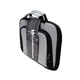 Acer Linux SSD Netbook CaseCrown Premium Double Memory Foam Laptop Case with Extra Pocket (Nylon Grey)